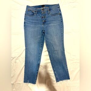 JCREW essential straight Jean size 30